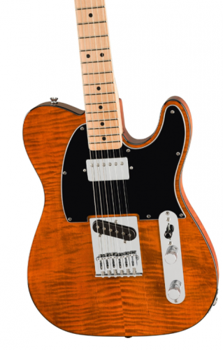 Электрогитара Squier Affinity Series Telecaster Flame Maple Top Mocha - JCS.UA фото 3