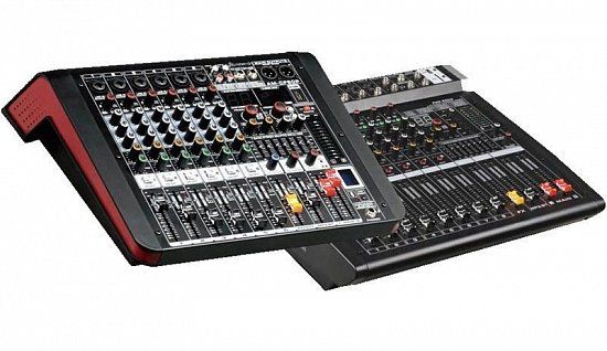 Мікшерні пульти з підсилювачем Emiter-S EM-CF60P, EM-PM8 та IMIXER12P-USB: Максимум можливостей