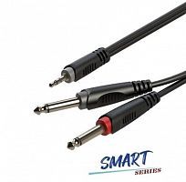 Готовий кабель Roxtone SAYC130L6, 2х1x0.14 кв. мм, вн. діаметр 4x8 мм, 6 м - JCS.UA