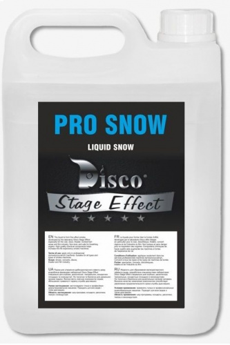 Рідина для снігу Disco Effect D-PrS Pro Snow, 5 л - JCS.UA