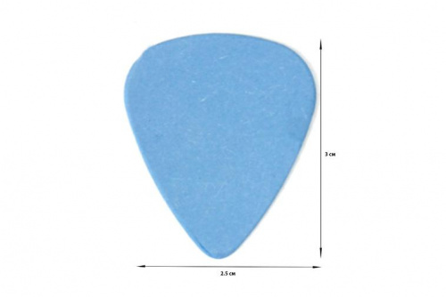 Медиатор Fender 351 MATTE DELRIN BLUE H - JCS.UA фото 2