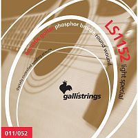 Струни для акустичної гітари Gallistrings LS1152 LIGHT SPECIAL - JCS.UA