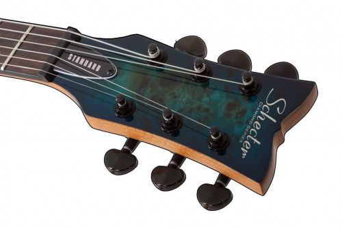 Электрогитара SCHECTER SOLO-II STANDARD Ocean Blue Burst Burl - JCS.UA фото 10