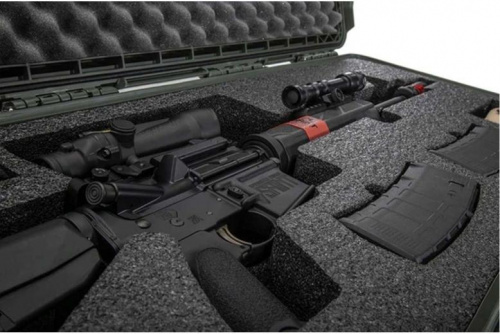 Кейс Nanuk 985 case Assault Rifle Foam Olive - JCS.UA фото 3