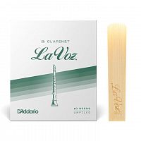 Трость для кларнета DADDARIO La Voz - Bb Clarinet Medium (1шт) - JCS.UA