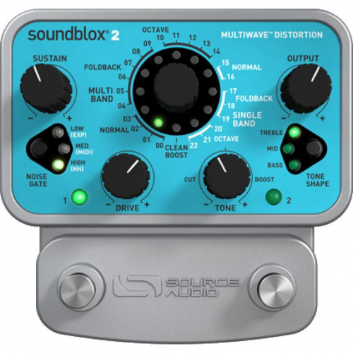 Гитарная педаль эффектов Source Audio SA220 Soundblox 2 Multiwave Distortion - JCS.UA