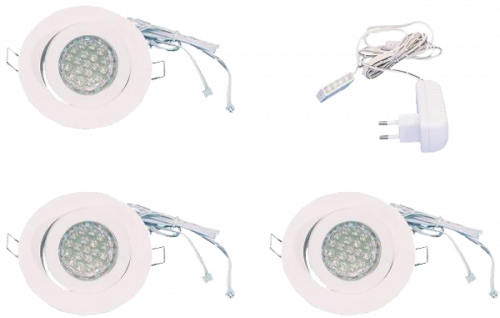 Светодиодное оборудование EUROLITE LED DL-105-19 Ceiling Light (красный) - JCS.UA