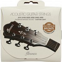 Струны для акустических гитар IBANEZ IACSP62C ACOUSTIC GUITAR STRING 11-52 - JCS.UA
