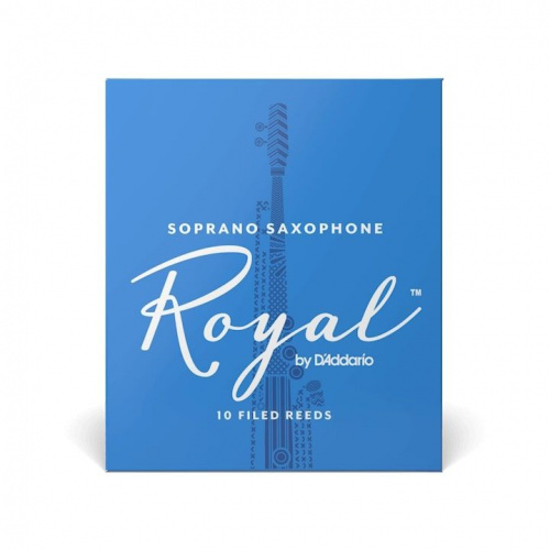 Тростини для сопрано саксофона D'ADDARIO Royal - Soprano Sax #2.5 - 10 Pack - JCS.UA фото 2