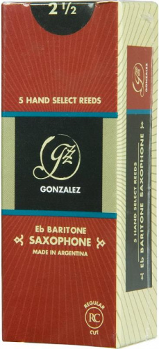 Трость для баритон саксофон Gonzalez Baritone Sax RC 2 1/2 - JCS.UA