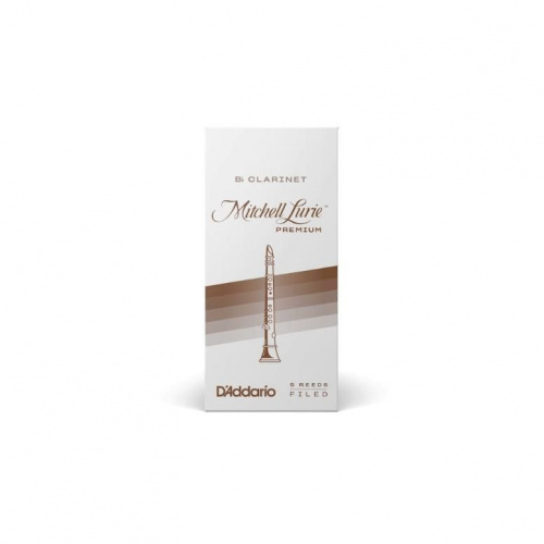 Тростини для кларнета DADDARIO Mitchell Lurie Premium - Bb Clarinet #2.0 - 5 Pack - JCS.UA фото 2