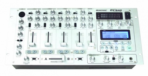 DJ мікшерний пульт OMNITRONIC EX-840 Digital effects mixer - JCS.UA