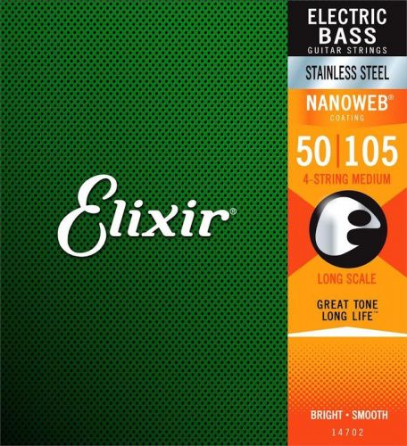 Струны Elixir 14702 4S M SS - JCS.UA фото 2 Струны Elixir 14702 4S M SS - JCS.UA фото 2