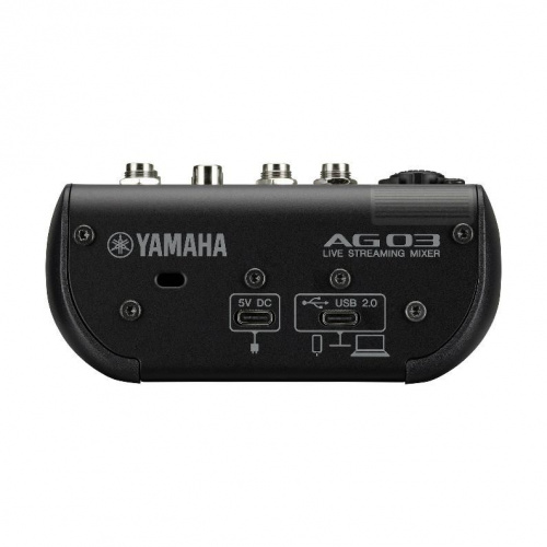 Комплект YAMAHA AG03MK2 LSPK Live Streaming Pack (Black) - JCS.UA фото 4
