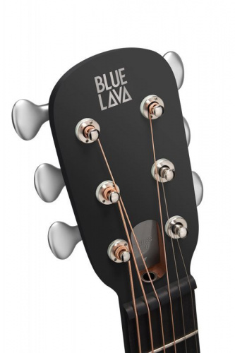 Електроакустична гітара з вбудованими ефектами Blue Lava (36") Midnight Black - JCS.UA фото 4