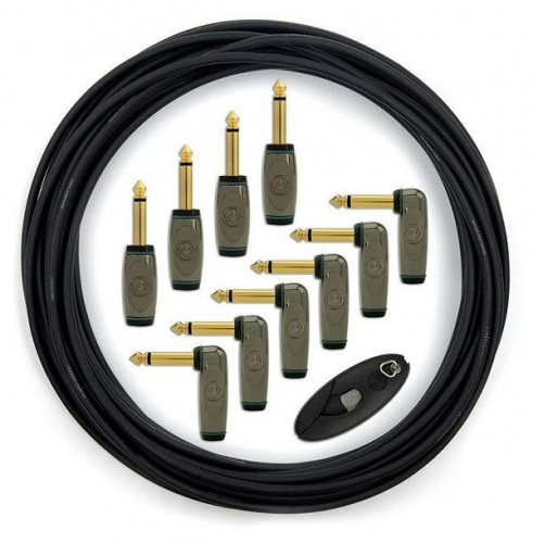 Набір кабелів для гітарних педалей ефектів PLANET WAVES PW-GPKIT-50 DIY Solderless Instrument Cable Kit - JCS.UA фото 2