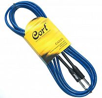 Інструментальний кабель CORT CA525 (Blue) Instrument Cable (4.5m) - JCS.UA