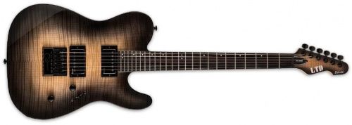 Електрогітара LTD TE-1000 EVERTUNE (Black Natural Burst) - JCS.UA фото 3