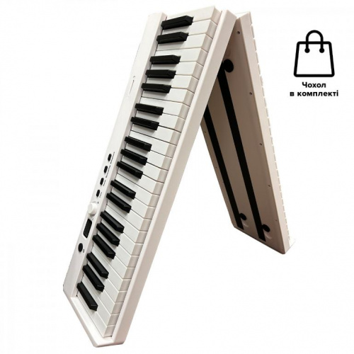 Складане цифрове піаніно Musicality CP88-WH _CompactPiano (в комплекті з чохлом)  - JCS.UA