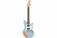 Электрогитара SQUIER by FENDER BULLET MUSTANG FSR HH DAPHNE BLUE w/COMPETITION STRIPES - JCS.UA