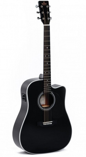 Электроакустическая гитара Sigma DMC-1E-BKB - JCS.UA