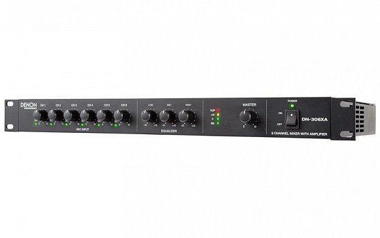 Denon випускає мікшер з підсилювачем DN-306XA