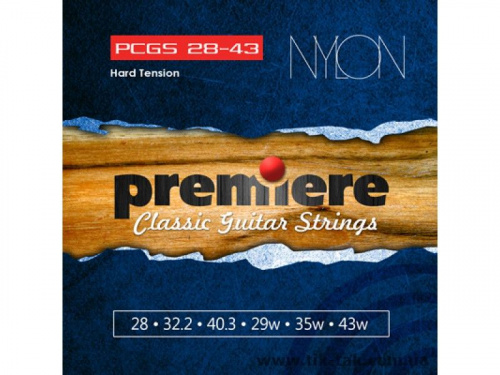 Струни для класичної гітари PREMIERE STRINGS PCGS28-43 - JCS.UA