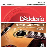 Струны для акустической гитары D'Addario EJ83M - JCS.UA