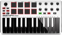 MIDI-клавиатура Akai MPK mini MKII White - JCS.UA