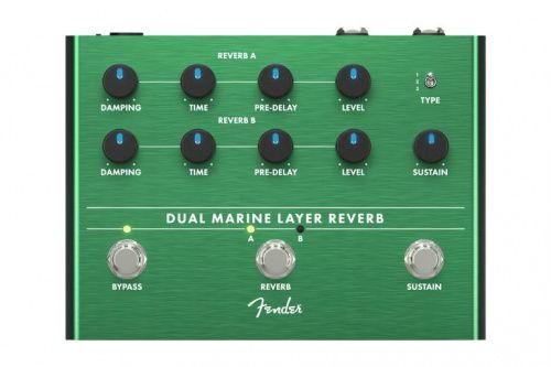 Педаль эффектов FENDER PEDAL DUAL MARINE LAYER REVERB - JCS.UA