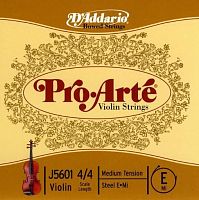 Струны для скрипки D'ADDARIO J5601 4/4M PRO-ARTÉ VIOLIN SINGLE E STRING 4/4 Scale Medium Tension - JCS.UA