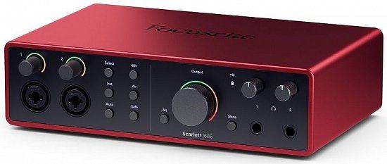 Звуковий USB інтерфейс Focusrite Scarlett 16i16 4-го покоління: Ваш квиток у світ професійного звуку