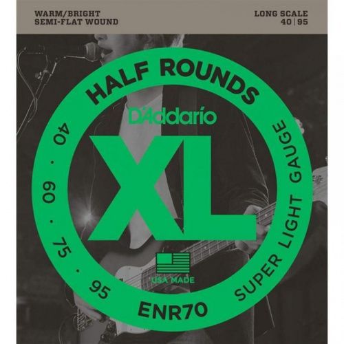 Струны для бас-гитар D'Addario ENR-70 - JCS.UA