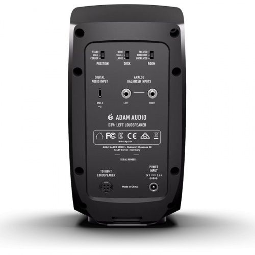 Мониторы Adam Audio D3V Black - JCS.UA фото 3