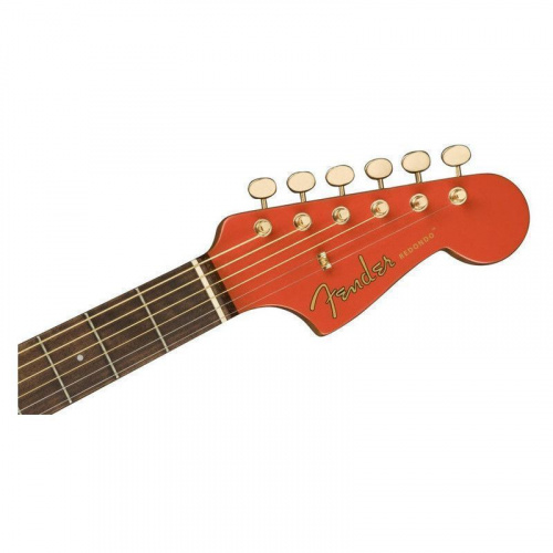 Электроакустическая гитара FENDER REDONDO PLAYER WN FIESTA RED - JCS.UA фото 6