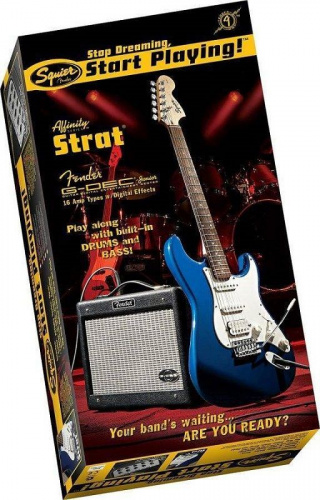Гитарный набор Fender Squier Affinity Strat HSS & G-DEC Jr MRD - JCS.UA фото 2