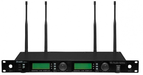 Радіосистема DV audio WMS-24B з петличными мікрофонами - JCS.UA фото 2