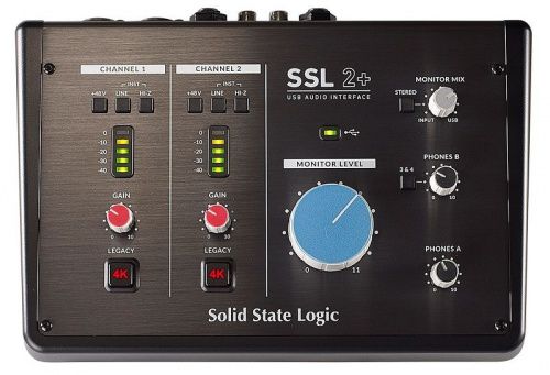 Аудіоінтерфейс Solid State Logic SSL 2+ - JCS.UA фото 2