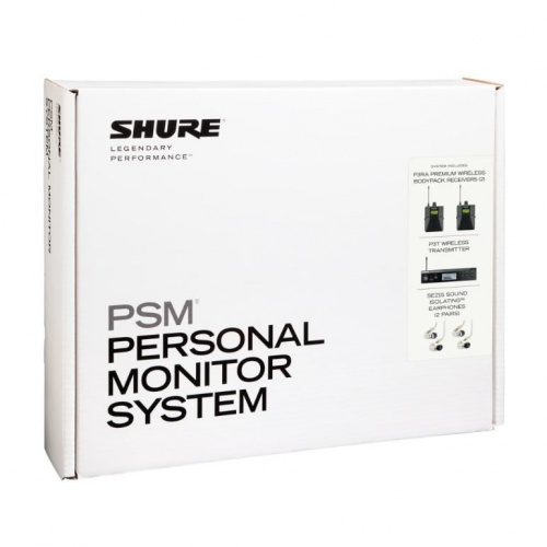 Cистема персонального моніторингу Shure P3TERA215TWP-K3E - JCS.UA фото 4