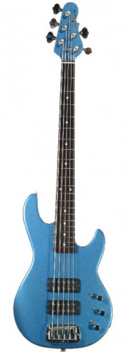 Бас-гитара G&L L2500 FIVE STRINGS (Lake Placid Blue, ebony) №CLF48236 - JCS.UA