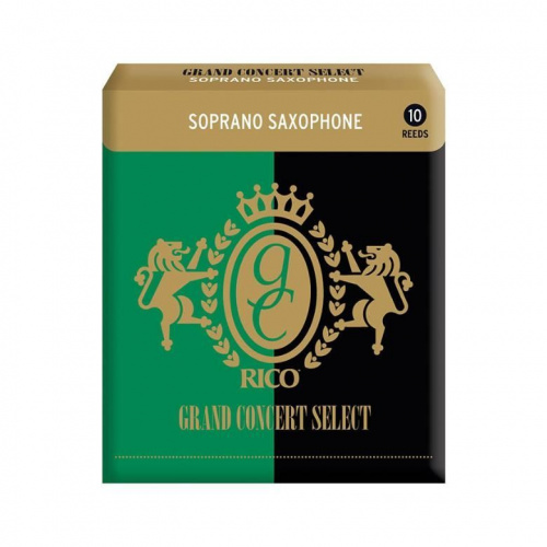 Трости для сопрано саксофона D'ADDARIO RGC10SSX300 Grand Concert Select - Soprano Sax #3.0 - 10 Pack - JCS.UA