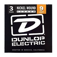 Струни для гітари Dunlop 3PDEN0942 Nickel Wound - JCS.UA