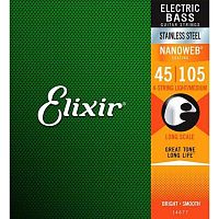 Струни Elixir Bass SS NW 5 L 045 - JCS.UA
