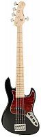 Бас-гітара SADOWSKY MetroExpress 21-Fret Hybrid P / J Bass, Maple, 5-String (Solid Black High Polish) - JCS.UA