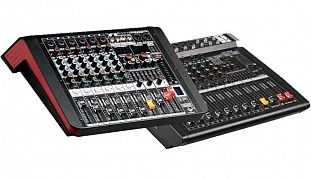 Мікшерні пульти з підсилювачем Emiter-S EM-CF60P, EM-PM8 та IMIXER12P-USB: Максимум можливостей