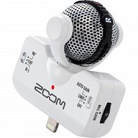 Стереомикрофон Zoom iQ5 White - JCS.UA