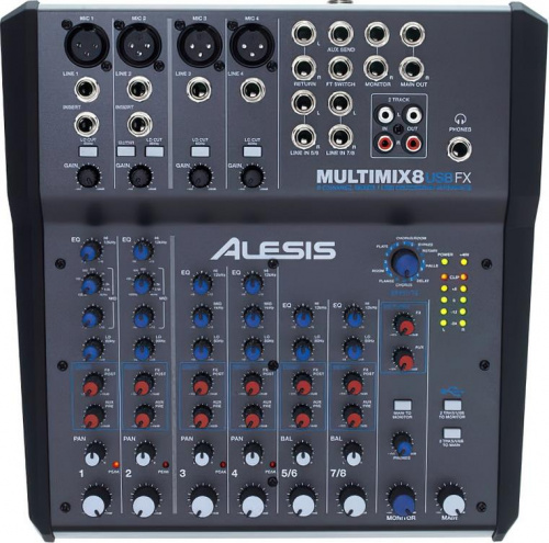 Мікшерний пульт ALESIS MULTIMIX 8 USB FX - JCS.UA