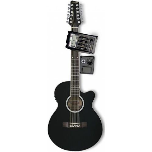 Гитара электроакустическая Stagg SW206CETU/12-BK - JCS.UA