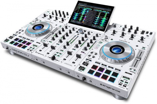 DJ контролер Denon DJ Prime 4 White - JCS.UA