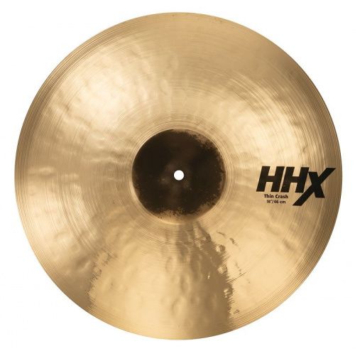 Тарілка SABIAN 18” HHX Thin Crash (Brilliant) - JCS.UA фото 2